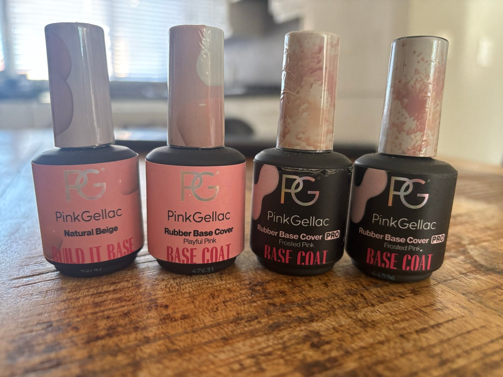 Pink Gellac Rubber Base Coats - Diverse Kleuren, Ophalen of Verzenden, Gebruikt, Overige typen