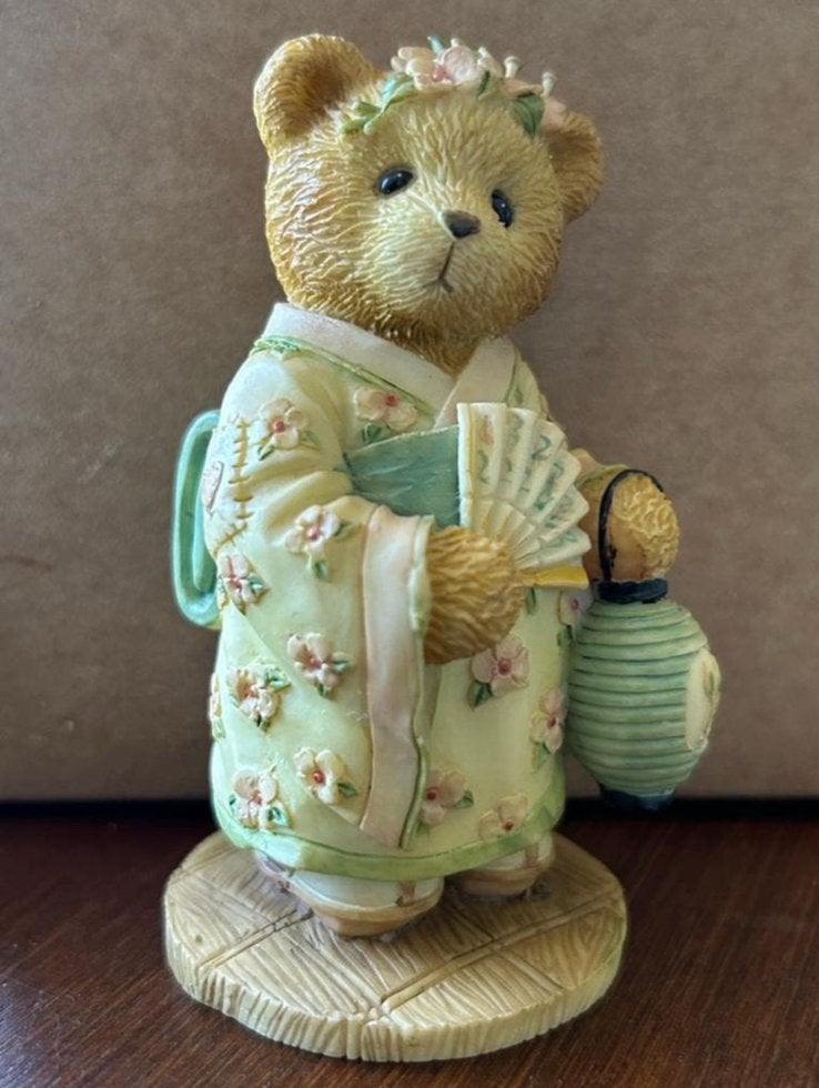 Cherished Teddies 1996 Machiko, Verzenden, Zo goed als nieuw, Beeldje, Cherished Teddies