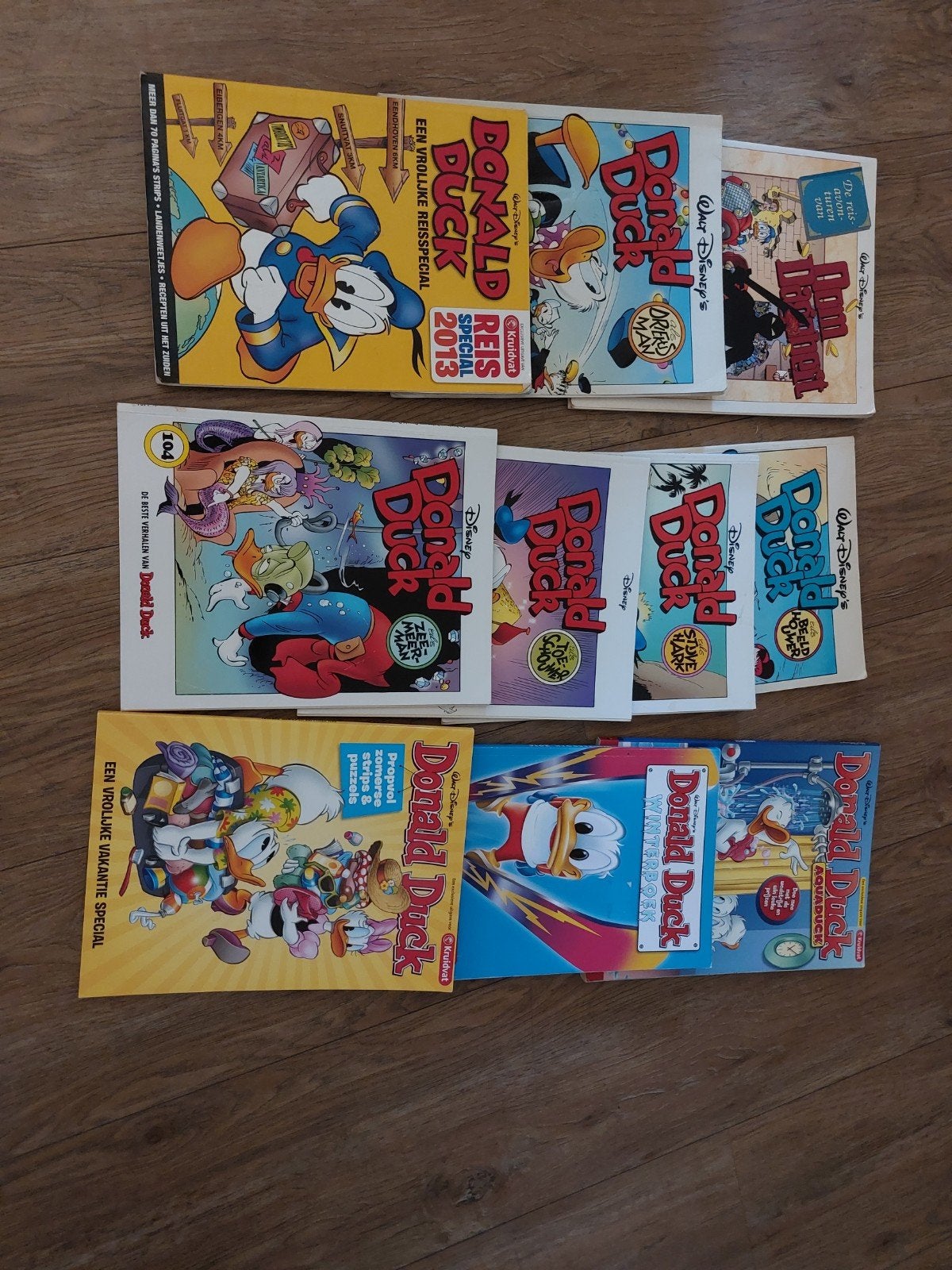 Donald duck stripboeken, Ophalen, Plaatje