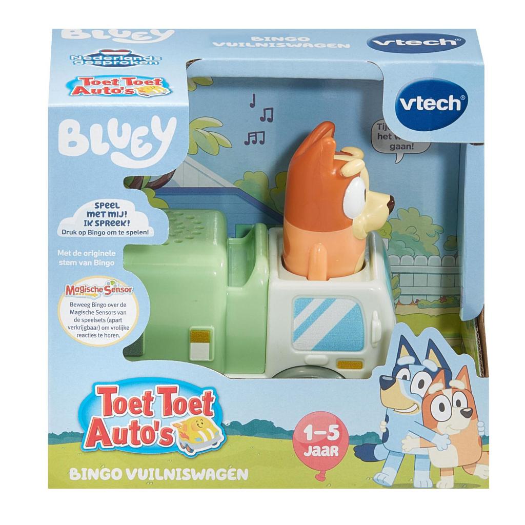 Toet Toet Auto's: Bluey Bingo Vuilniswagen, Kinderen en Baby's, Speelgoed | Vtech, 2 tot 4 jaar, ., Nieuw, Ophalen of Verzenden