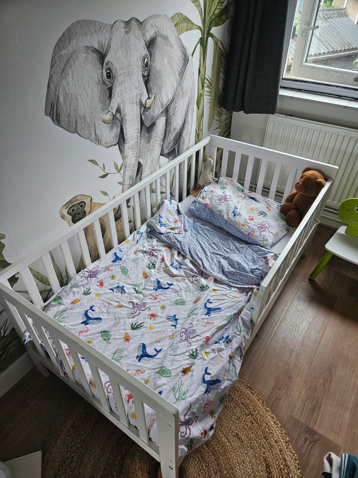 Petit Amélie Ledikant 140x70 met matras, Ophalen, Gebruikt, 70 tot 85 cm, 140 tot 160 cm