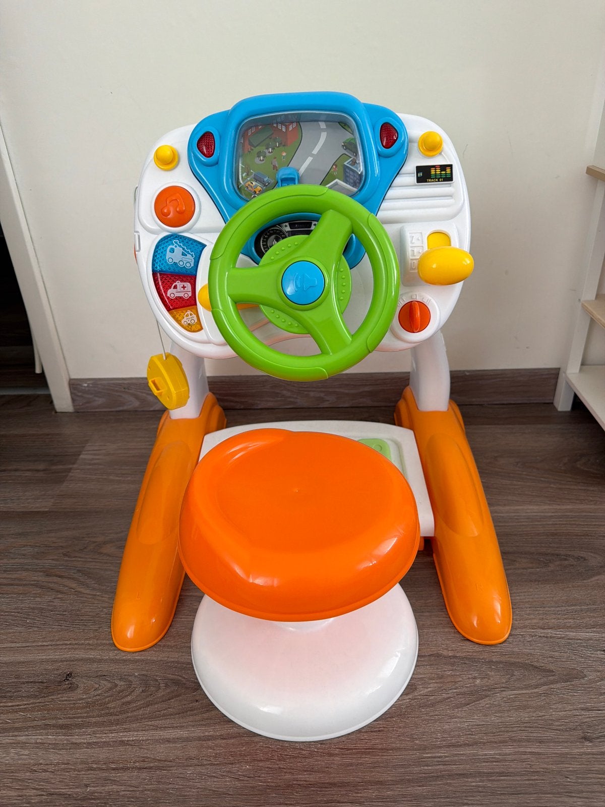Interactief Baby Speelstuur met Geluid en Licht, Ophalen of Verzenden, Zo goed als nieuw, Overige typen, Met licht