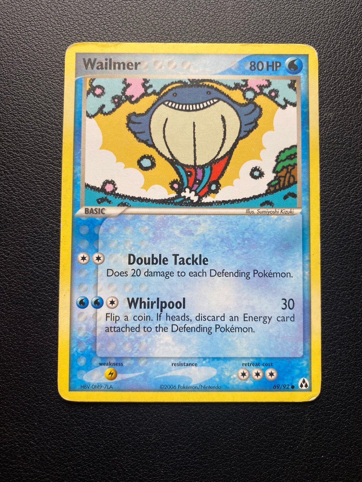 Wailmer - Ex Legend Maker - 69/92 - Pokemon kaart, Ophalen of Verzenden, Zo goed als nieuw
