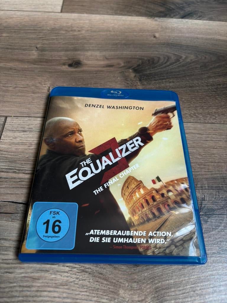The Equalizer 2 blu ray duitse import, Cd's en Dvd's, Blu-ray, Ophalen of Verzenden, Zo goed als nieuw