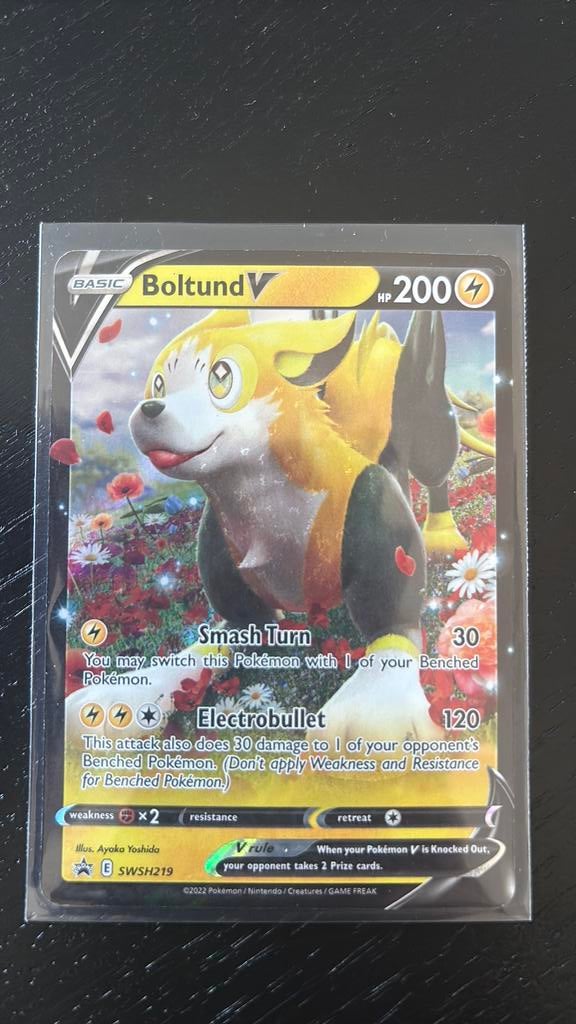 Boltund V SWSH219 promo holo, Ophalen of Verzenden, Nieuw
