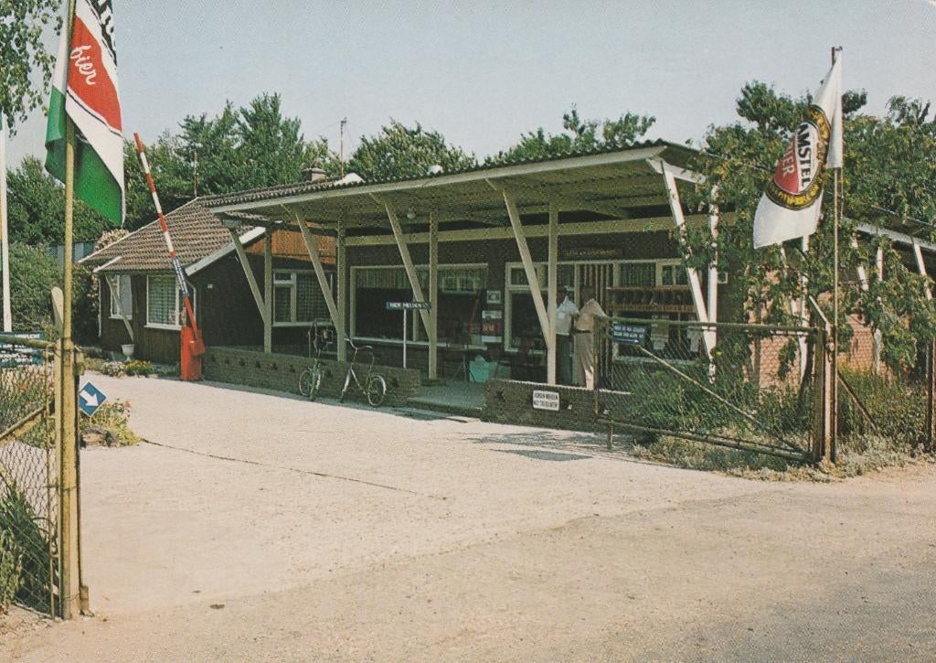 KESTEREN Camping Lede en Oudewaard Heineken en Amstel Vlag, Verzamelen, Verzenden, 1960 tot 1980, Ongelopen, Gelderland