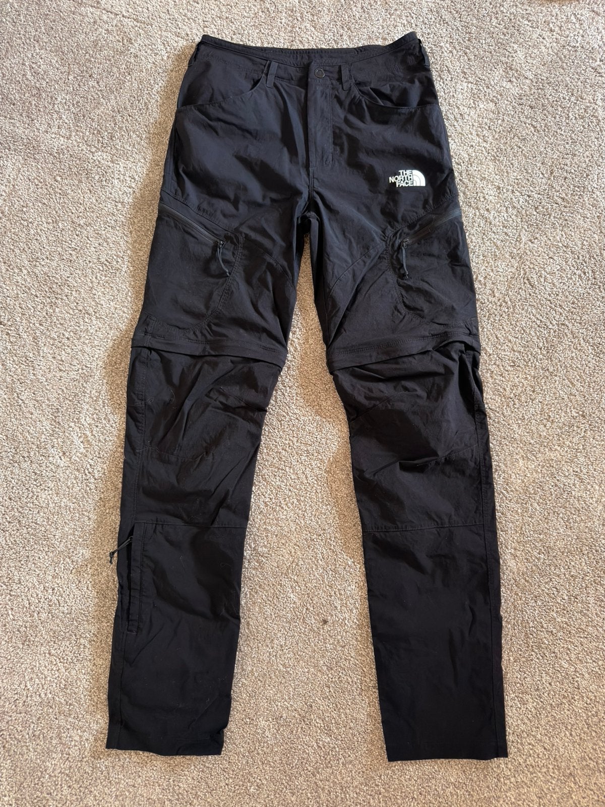 The North Face Exploration Afritsbare Broek, Ophalen of Verzenden, Zo goed als nieuw, Zwart