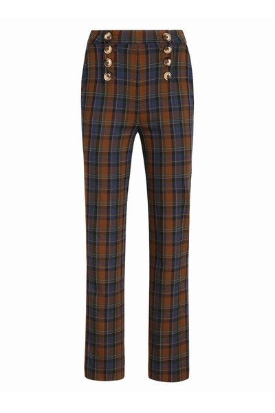 Maat 38 King Louie sailor pants zappa check retro vintage, Kleding | Dames, Maat 38/40 (M), Meerkleurig, Ophalen of Verzenden