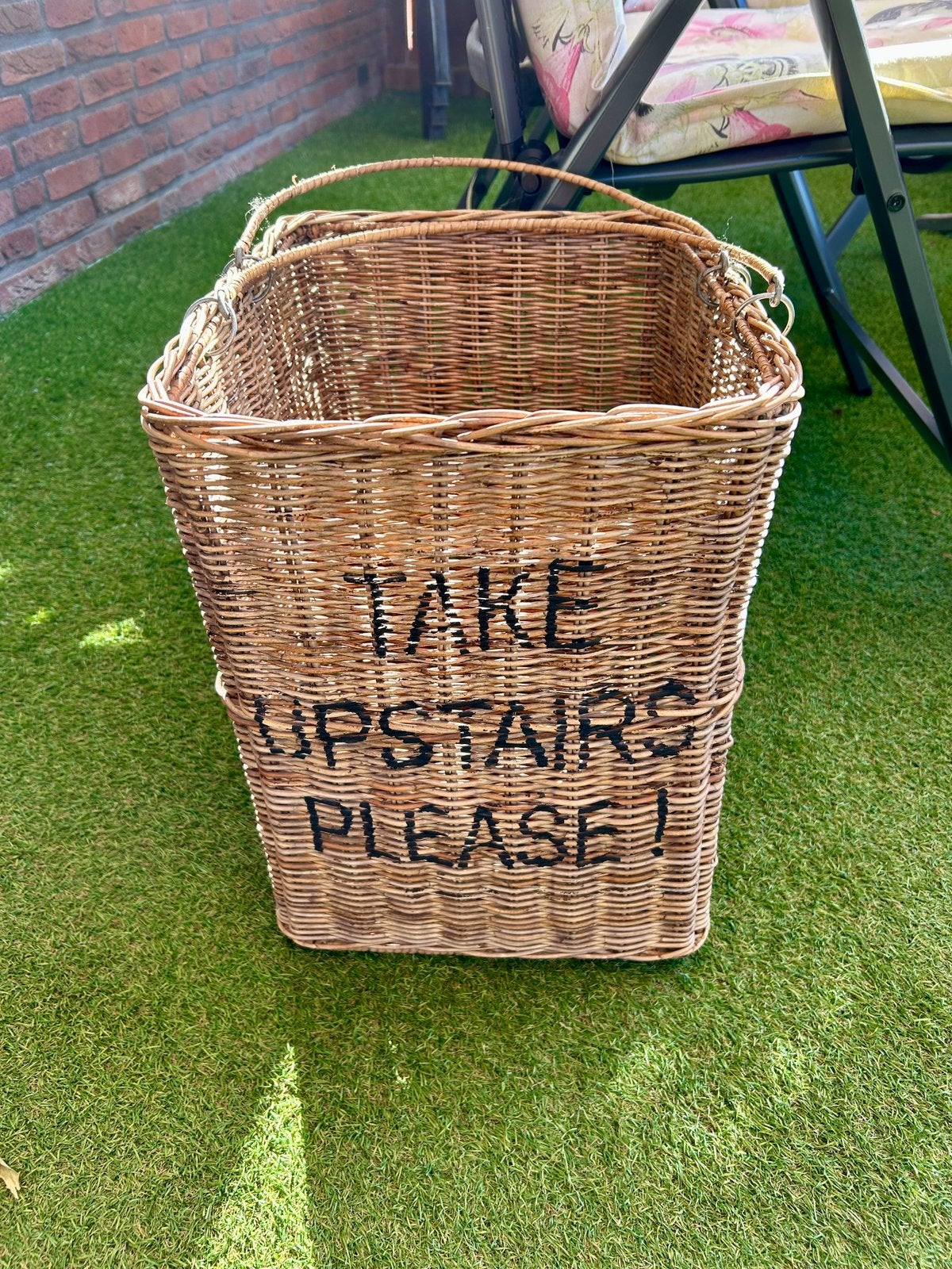 Trapmand, Ophalen, Brocante, Zo goed als nieuw, Natuurlijk materiaal