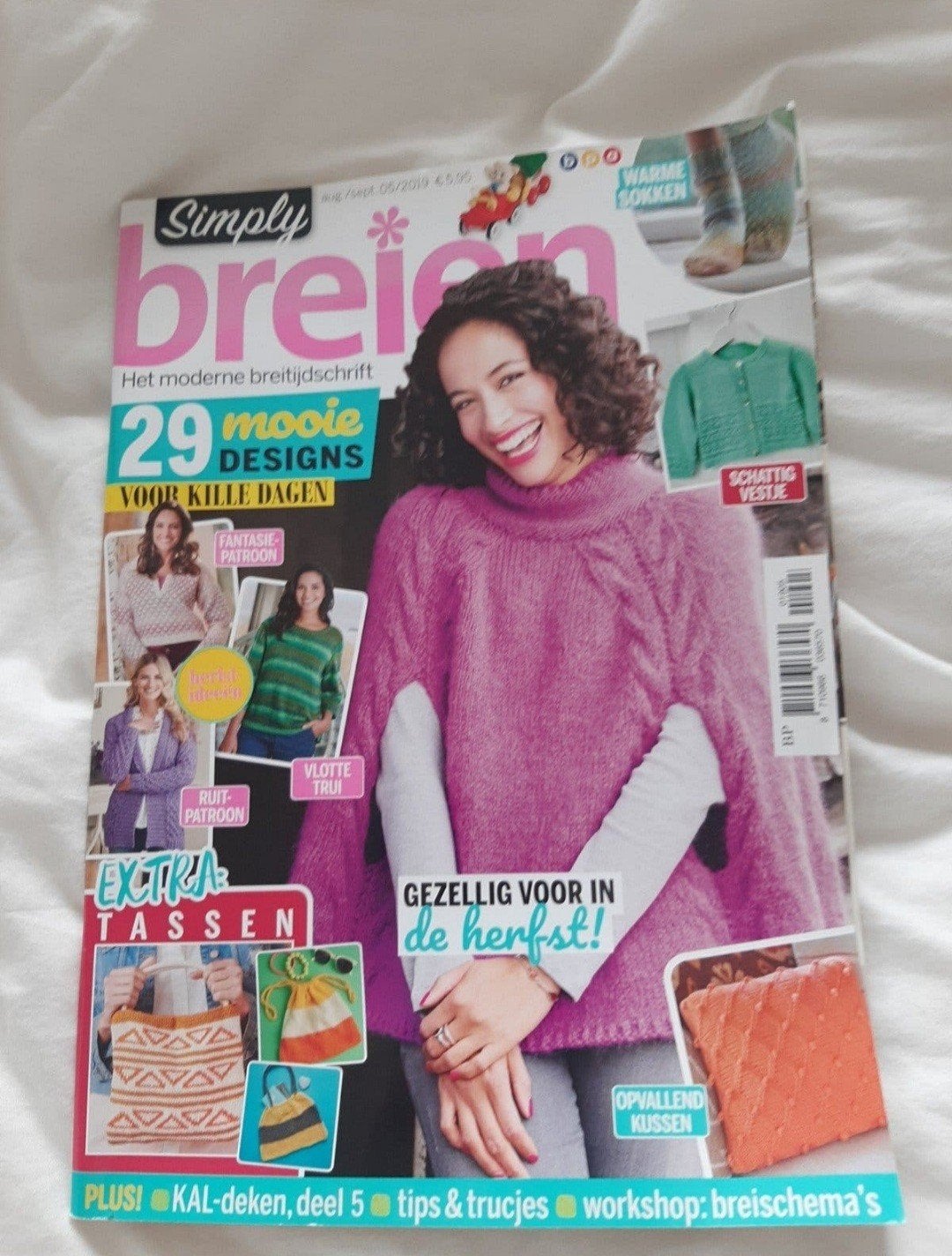 Simply breien aug./sept. 2019, Ophalen of Verzenden, Breien, Patroon of Boek