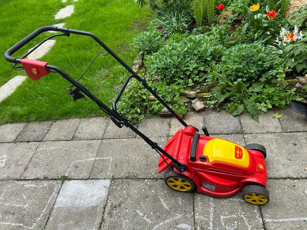 Wolf Garten A 340 E Elektrische Grasmaaier, Cirkelmaaier, Gebruikt, Elektrische grasmaaier, Ophalen of Verzenden