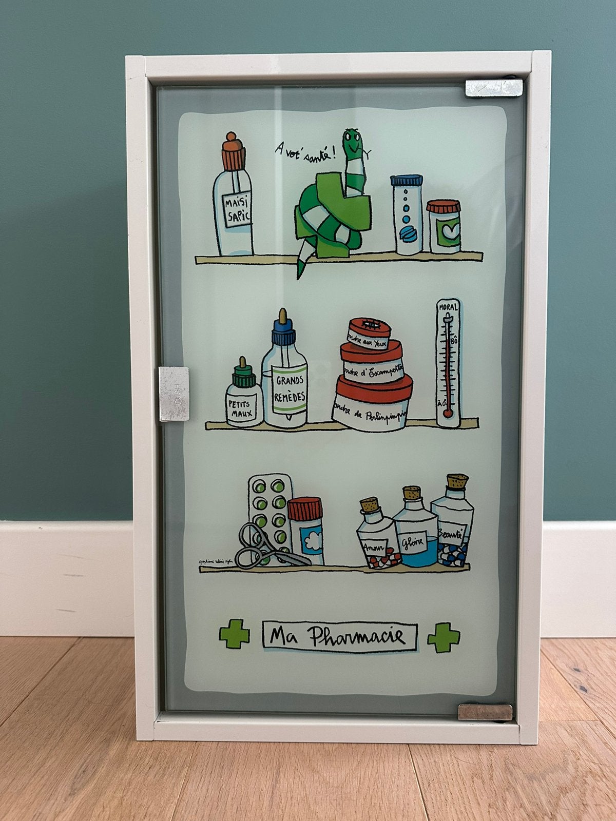 Medicijnkastje, Ophalen, Minder dan 50 cm, Overige typen, Zo goed als nieuw