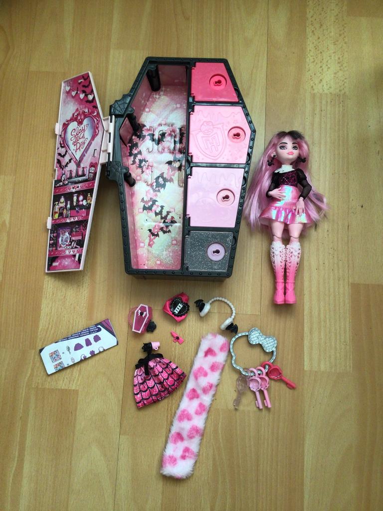 Monster High Skulltimate secrets Draculaura, Ophalen of Verzenden, Gebruikt, Pop