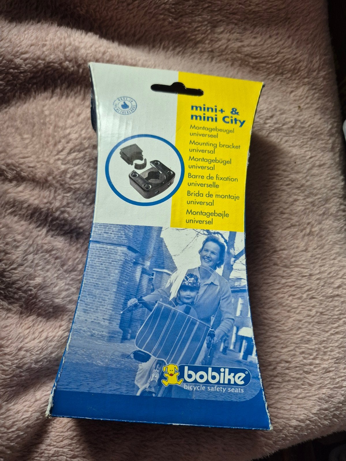 Bobike Mini+ & Mini City Montagebeugel Universeel Nieuw, Ophalen of Verzenden, Nieuw, Bobike