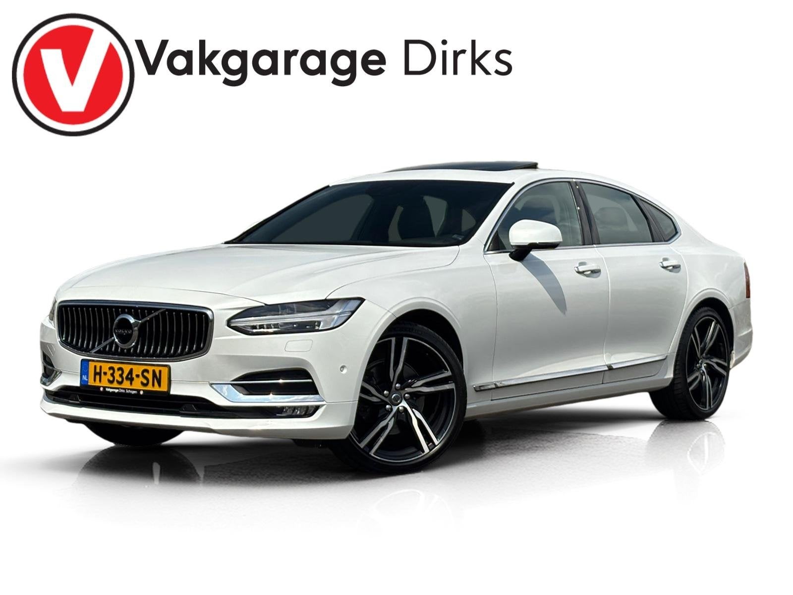 Volvo S90 2.0 T5 254 PK Inscription  Schuifdak  B&W, Auto's, Volvo, Dealer onderhouden, Euro 6, 1969 cc, S90