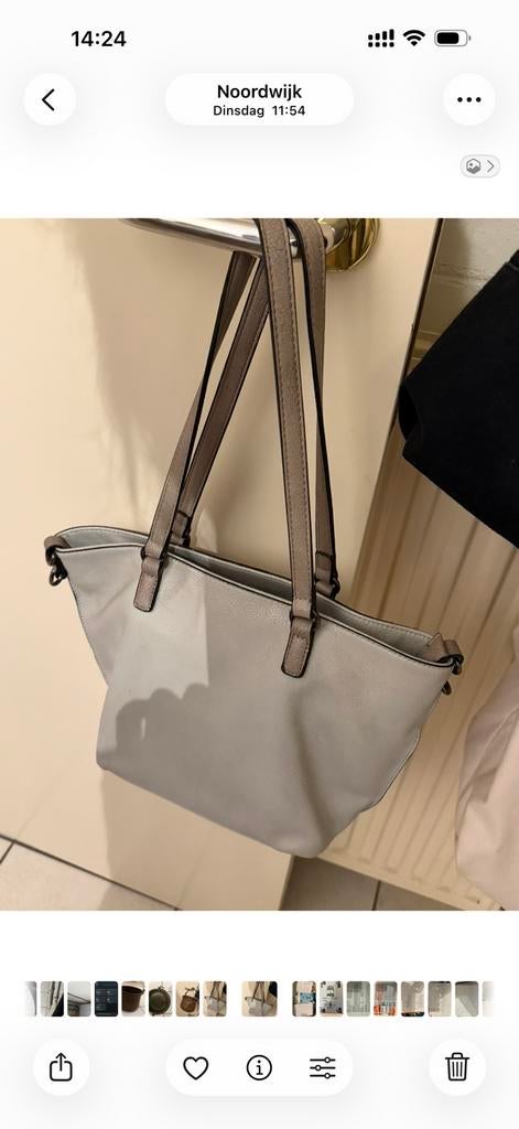 Leren tas, Ophalen, Bruin, Minder dan 40 cm, Minder dan 35 cm
