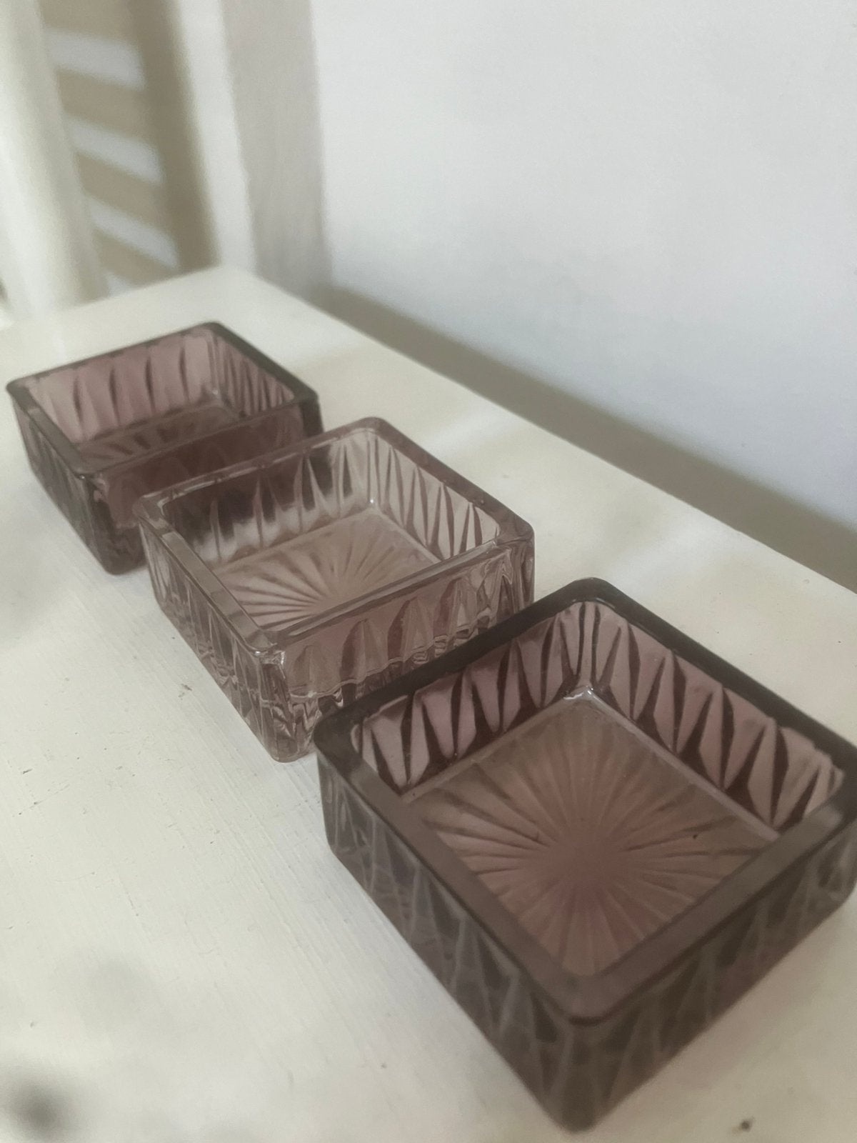 3 trendy waxinelichtjes houders, Antiek en Kunst, Curiosa en Brocante, Ophalen of Verzenden