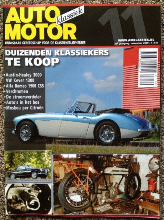 AMK: Austin-Healey 3000 Mk 2, Alfa 1900 CSS, VW Kever 1300, Ophalen of Verzenden, Zo goed als nieuw, Algemeen