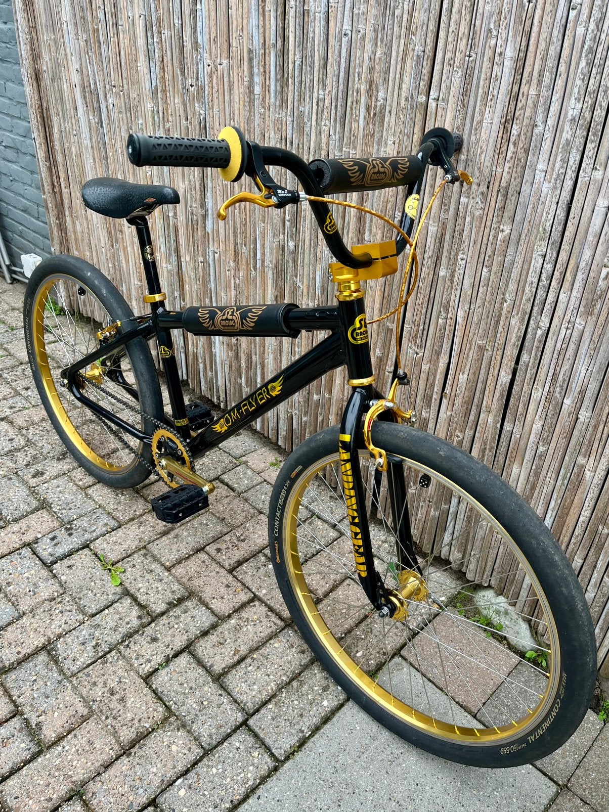 SE Racing bmx OM FLYER, Redline Flight cranks, old school, Ophalen, 24 inch of meer, Velgrem, V-brakes