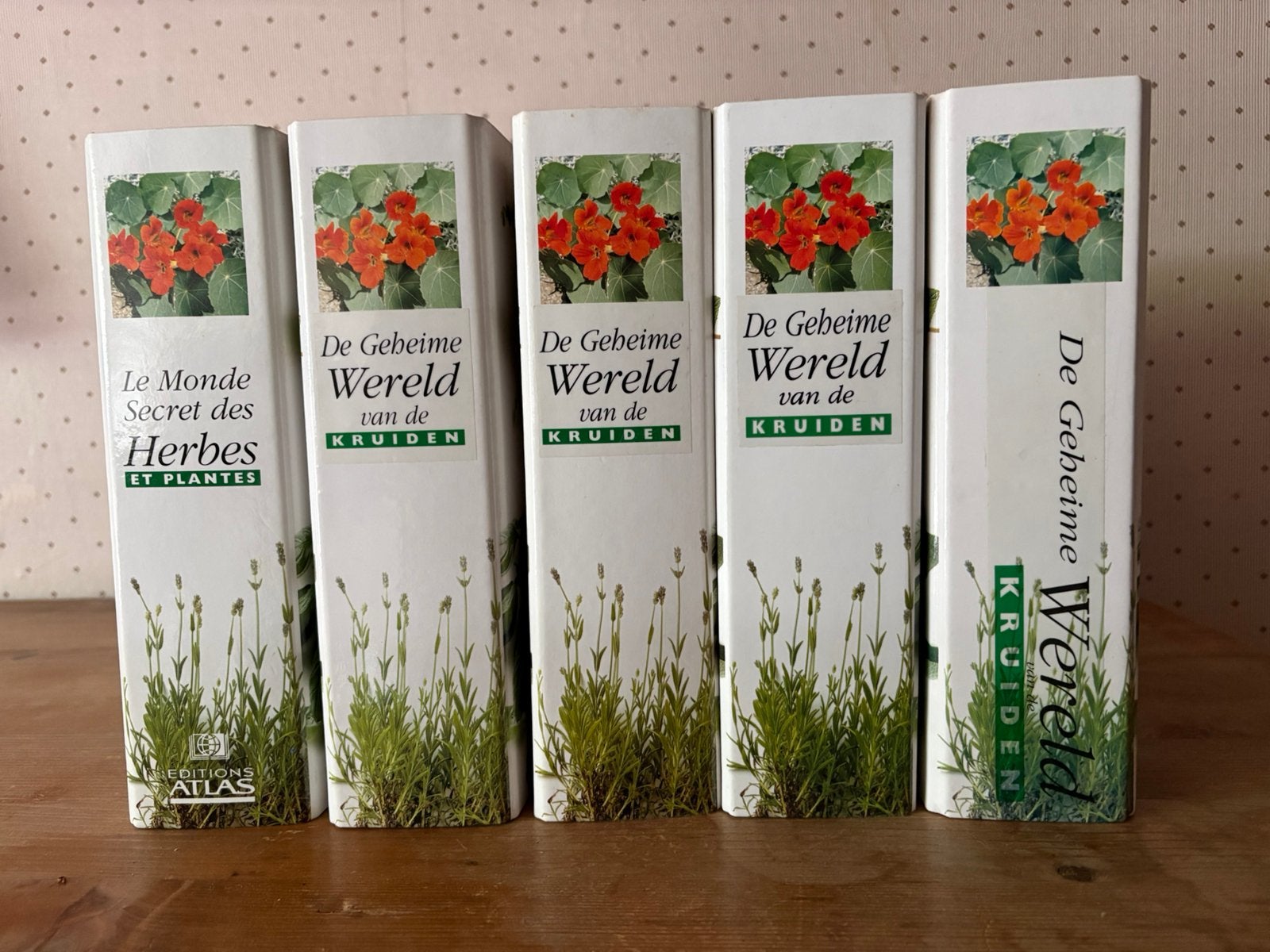De geheime wereld van kruiden 5 delen, Boeken, Ophalen, Zo goed als nieuw, Overige onderwerpen