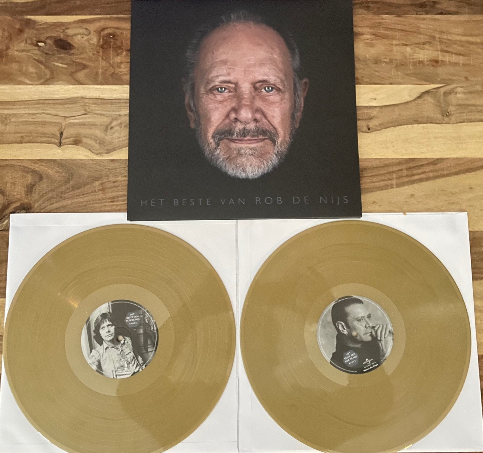 Rob de Nijs - Het Beste Van Rob de Nijs (Goud Vinyl), Cd's en Dvd's, Vinyl | Pop, Nieuw in verpakking, Pop, Dubbel-LP, Colored vinyl