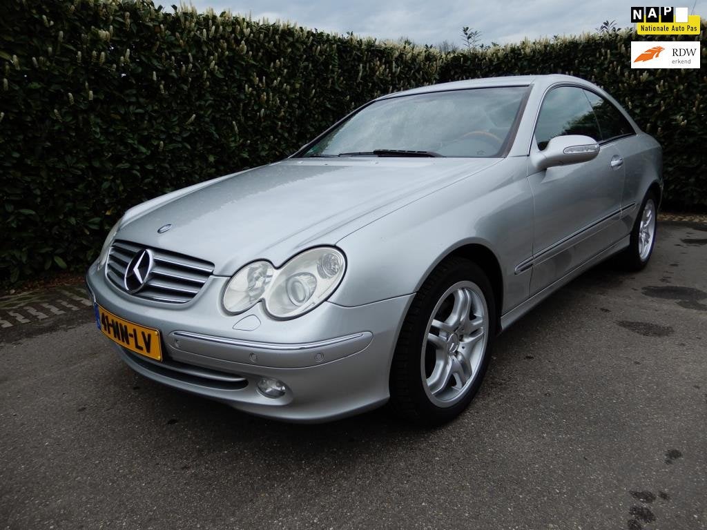 Mercedes-Benz CLK-klasse Coupé 240 Elegance automaat. Origi, Auto's, Mercedes-Benz, Gebruikt, 2597 cc, Bedrijf, 170 pk