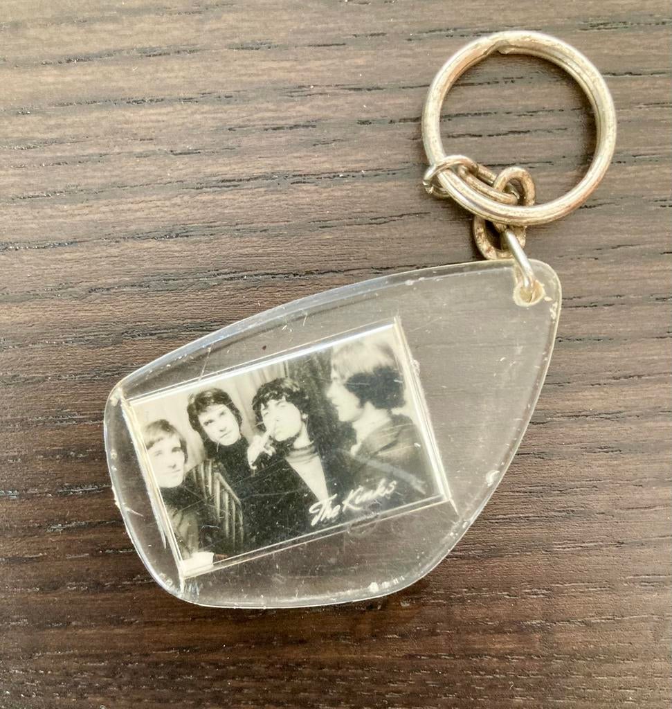 Vintage sleutelhanger De Kinks, Verzamelen, Ophalen of Verzenden, Gebruikt, Merk