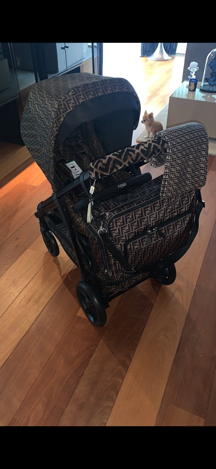 Luxe Fendi Kinderwagen - luiertas, Ophalen of Verzenden, Zo goed als nieuw, Kinderwagen, Overige merken