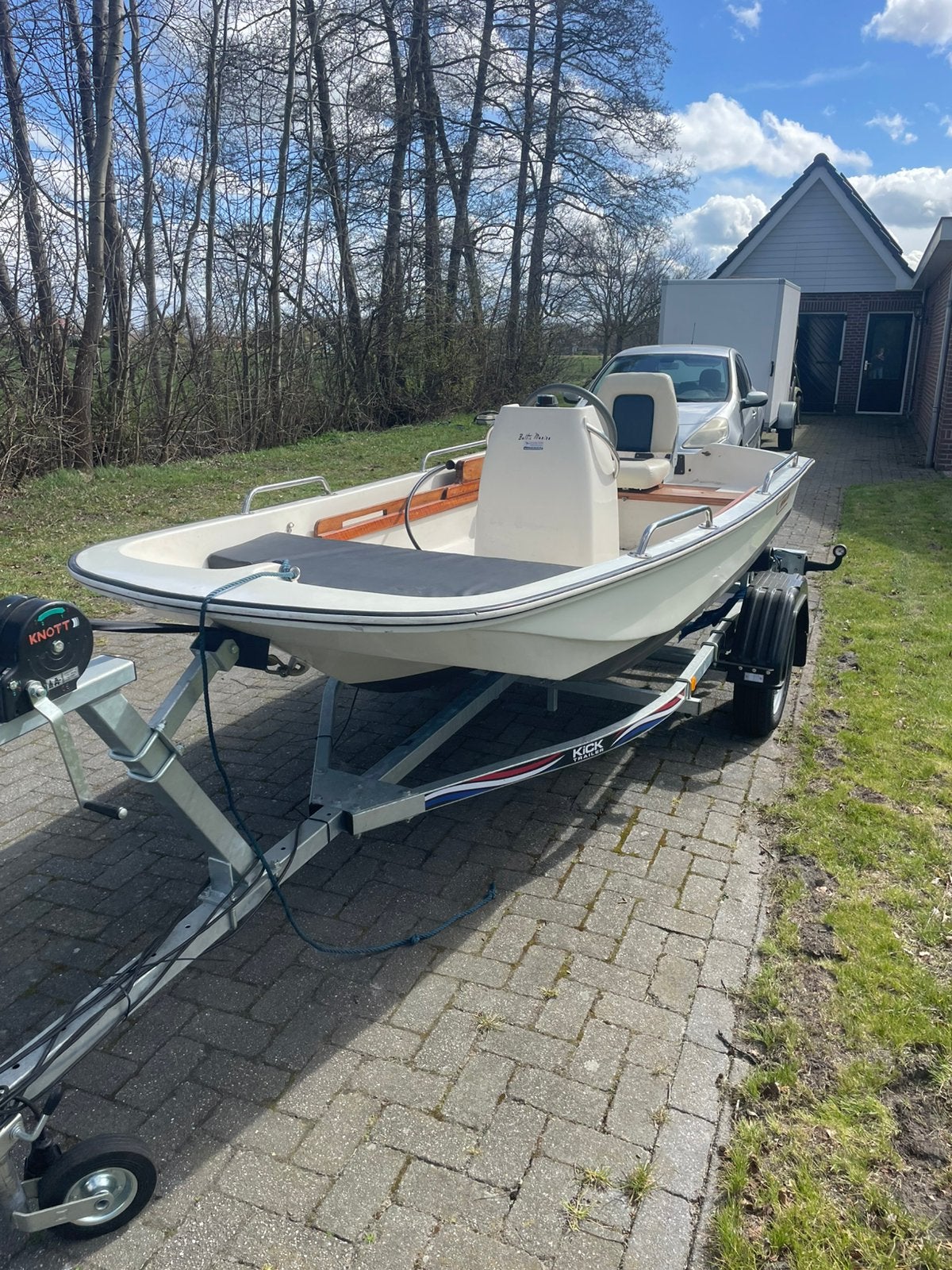 Boston whaler 11f sport, Ophalen of Verzenden, Zo goed als nieuw