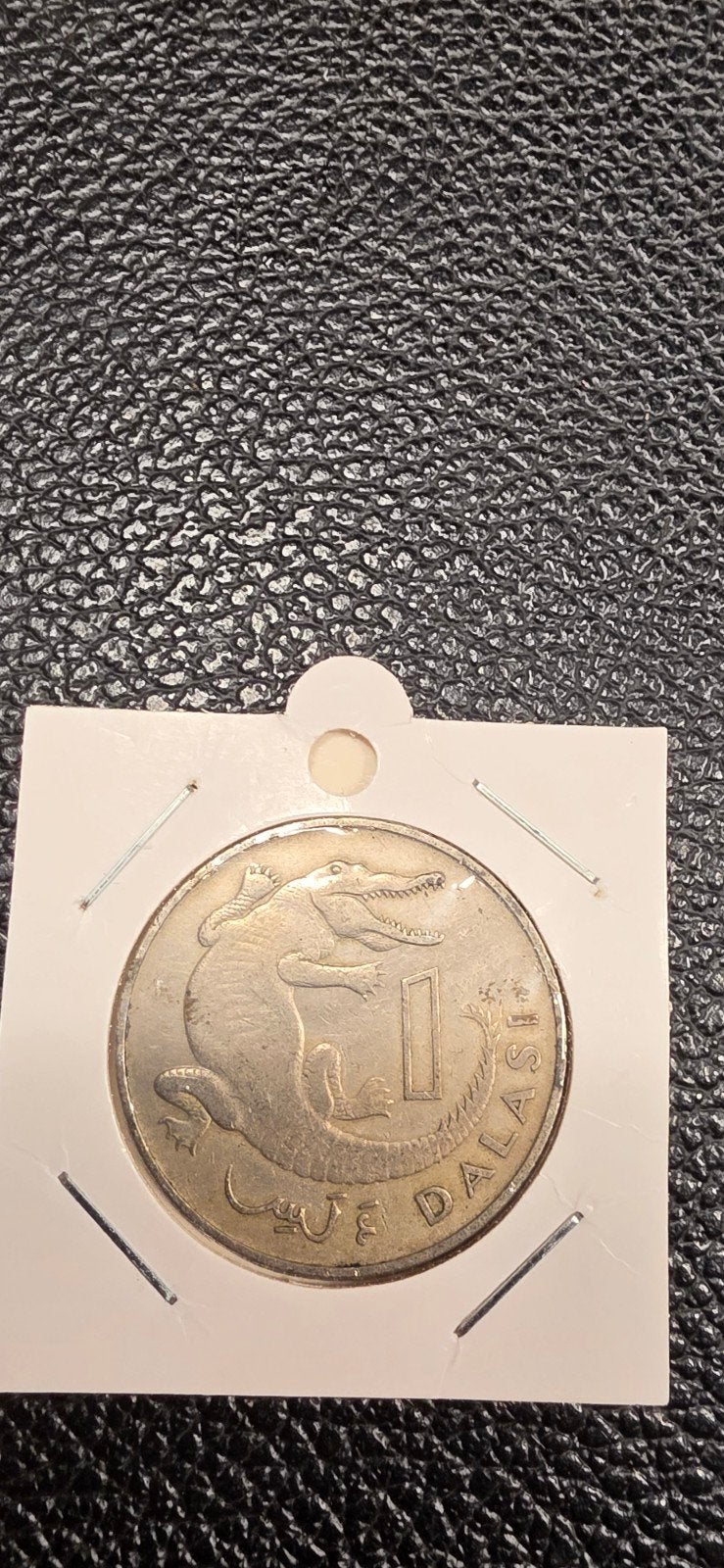Gambia 1 Dalasi 1971, Postzegels en Munten, Ophalen of Verzenden, Overige landen