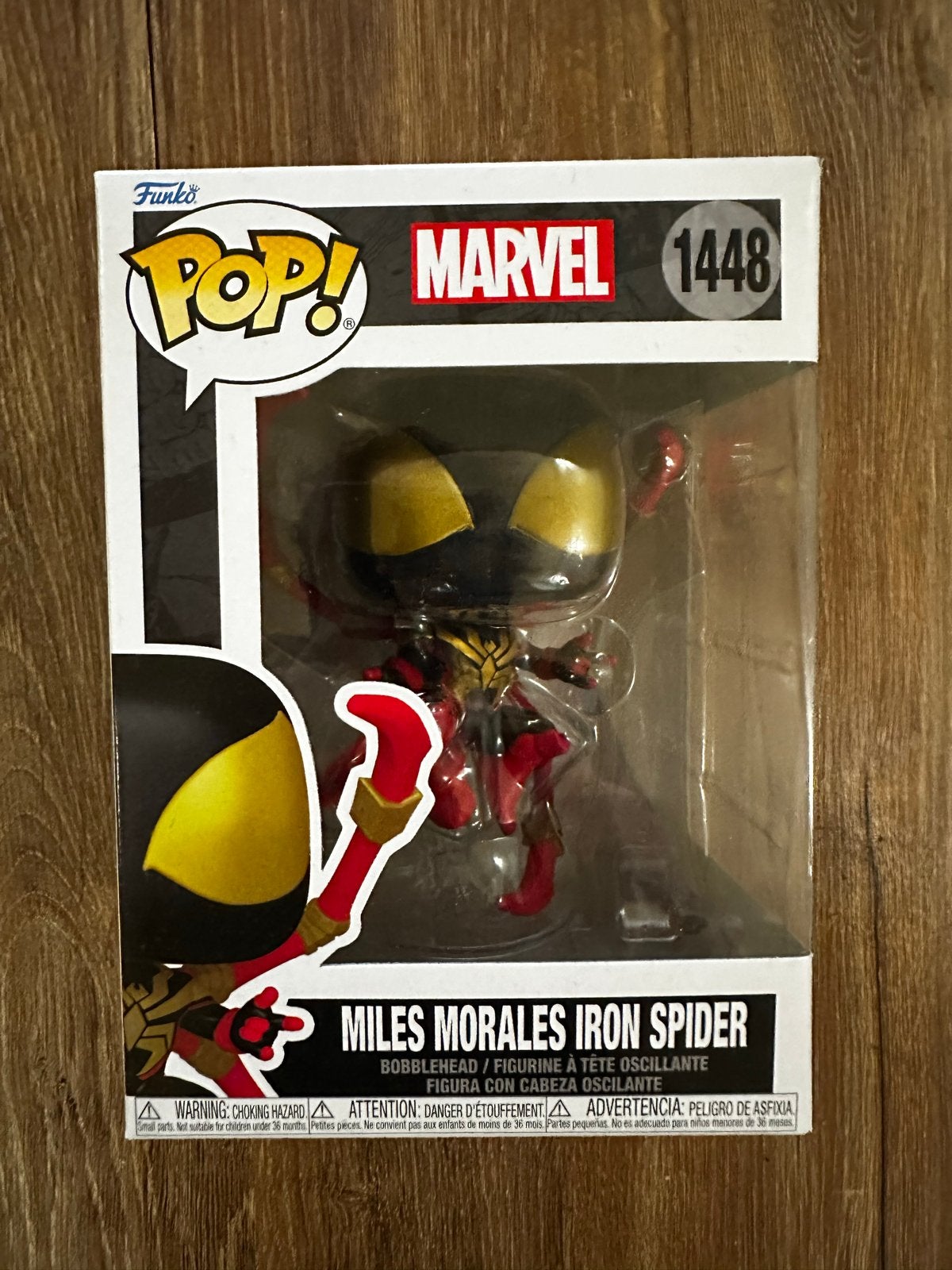 Funko Pop! Marvel Miles Morales Iron Spider #1448, Ophalen of Verzenden, Nieuw