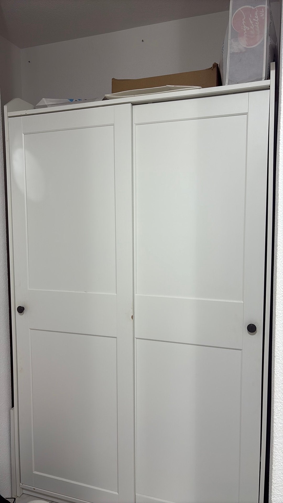 Ikea Hauga kledingkast MOET ZSM WEG!!, Ophalen, Zo goed als nieuw, 50 tot 75 cm, 150 tot 200 cm