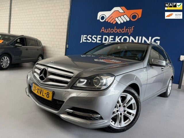 Mercedes-Benz C-klasse Estate 200 CDI Business Class Avantga, Automaat, Euro 5, 4 cilinders, Leder en Stof