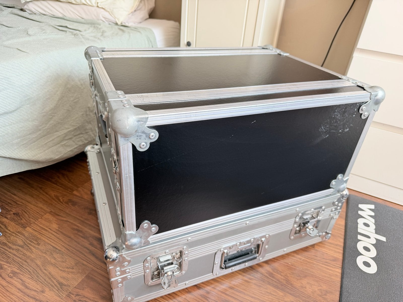 19 inch Flightcase met pedalboard bijv voor Kemper profiler