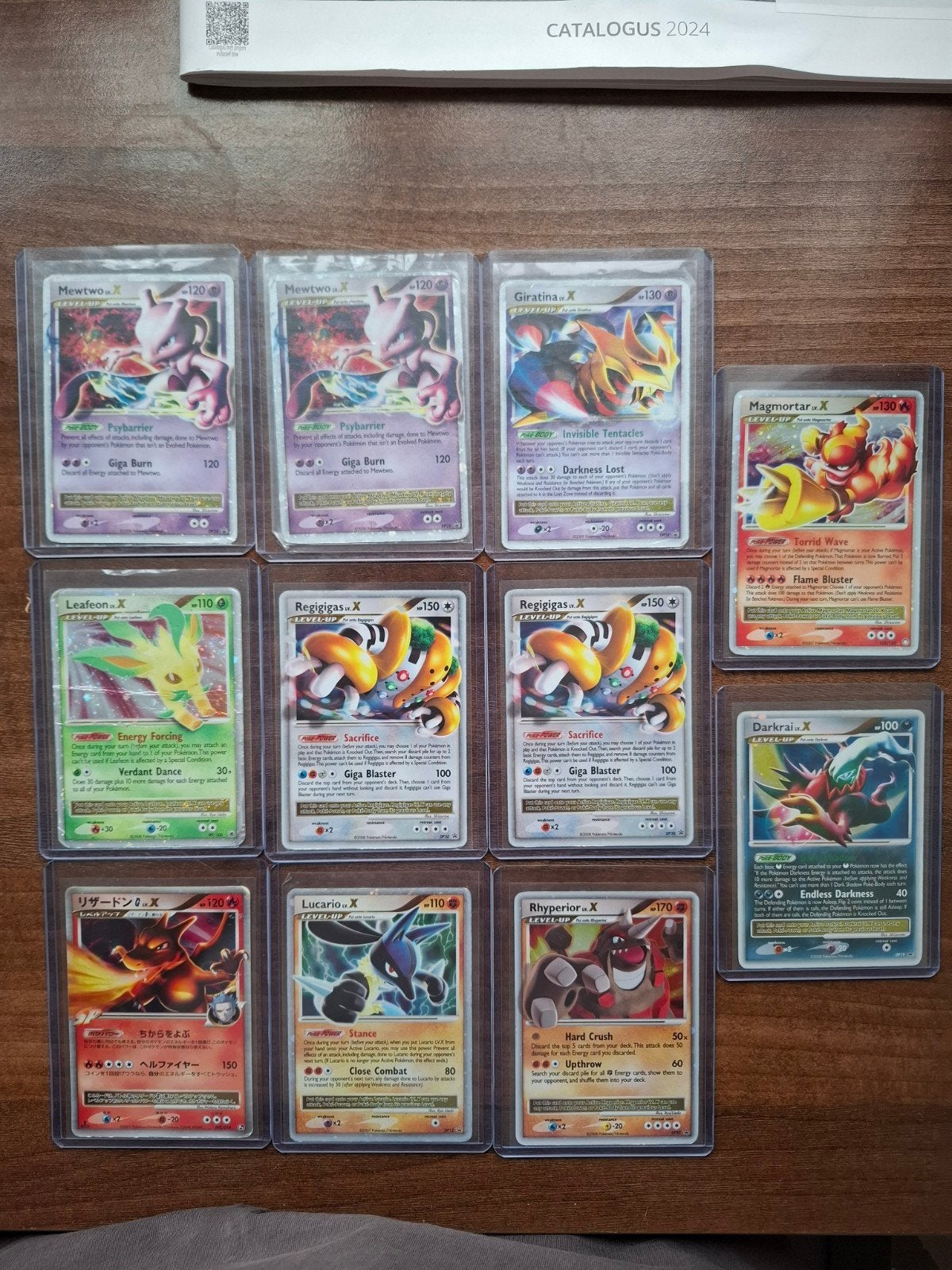 Pokémon LV.X Kaarten Collectie - Mewtwo, Giratina, Ophalen of Verzenden