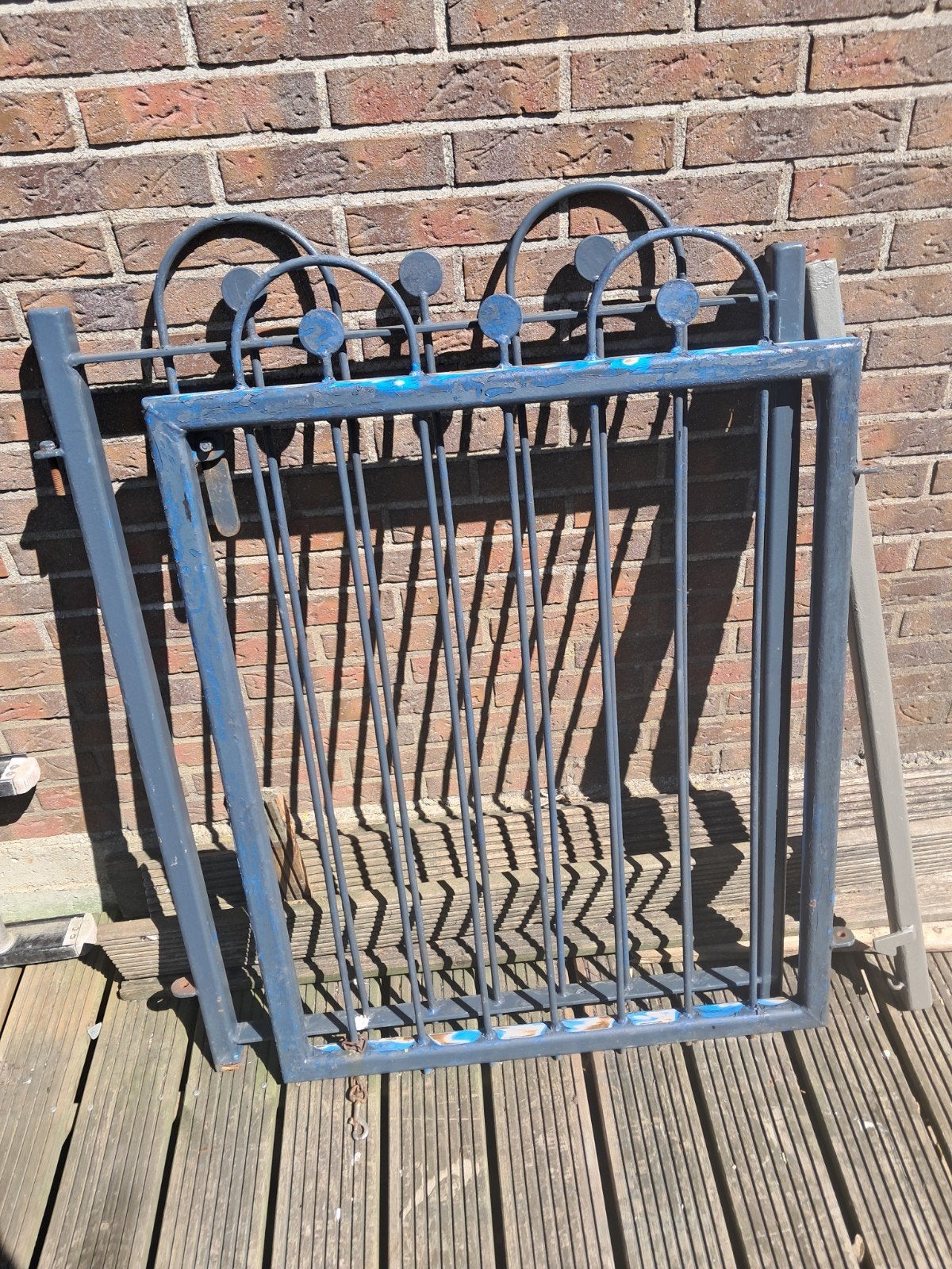 sierhekwerk 80 cm en 88 cm, Ophalen, Gebruikt, IJzer, Sierhekwerk