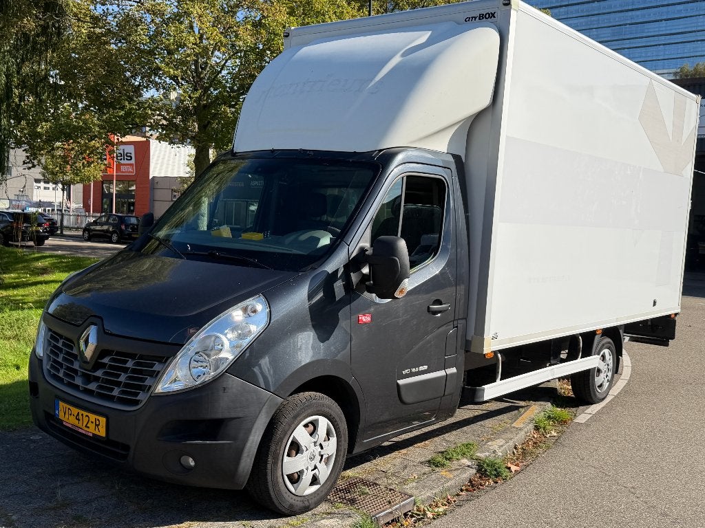 Renault Master T35 2.3 dCi L3H3 2015 - Zie omschrijving!, Auto's, Voorwielaandrijving, Euro 5, Stof, Zwart