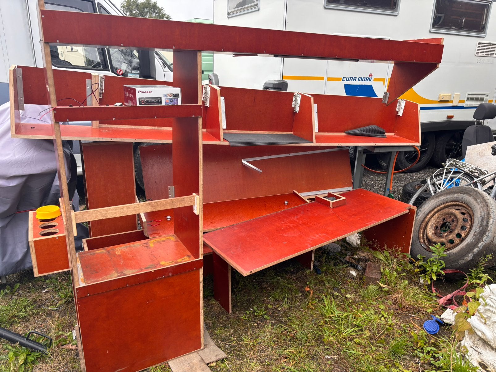 Camper inrichting vw lt, Ophalen, Gebruikt