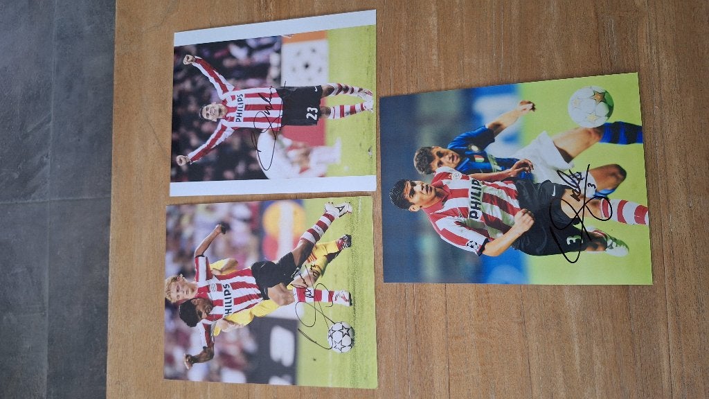 Foto 20x25cm met handtekening Carlos Salcido # PSV, Ophalen of Verzenden, Nieuw, PSV, Overige typen