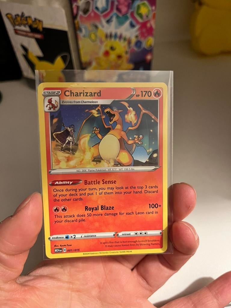 Pokemon Dragon Discovery Charizard 01/015, Ophalen of Verzenden, Zo goed als nieuw