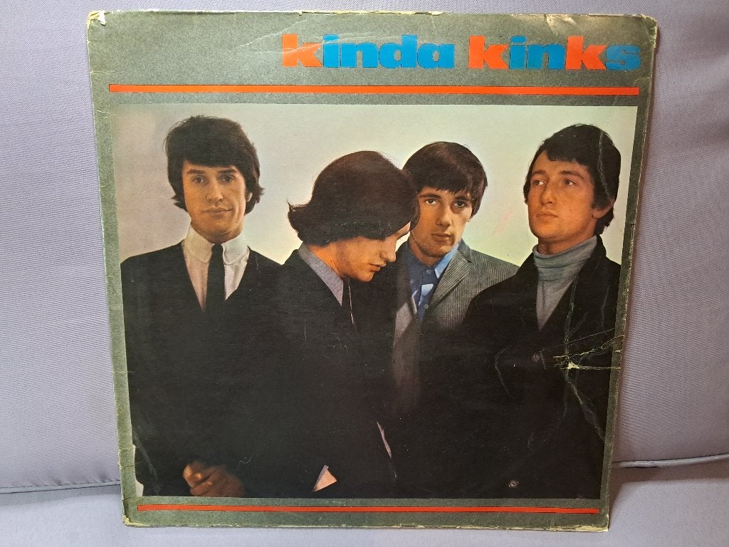 lp. The Kinks - Kinda Kinks. vg+/ex, LP, Rock, Gebruikt, Originele persing