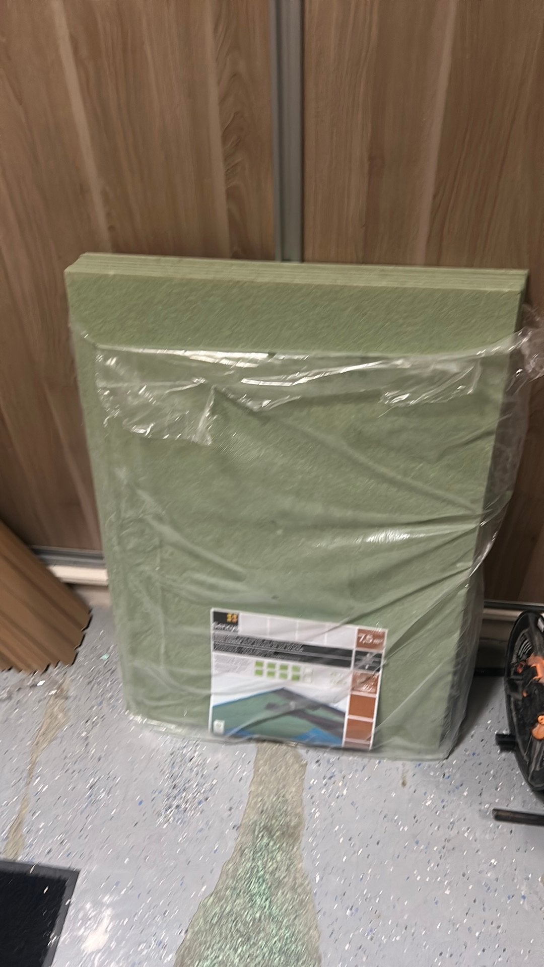 Sensya ondervloer 7 platen geen heel pak, Doe-het-zelf en Verbouw, Vloerdelen en Plavuizen, Ophalen, Overige materialen, 30 cm of meer