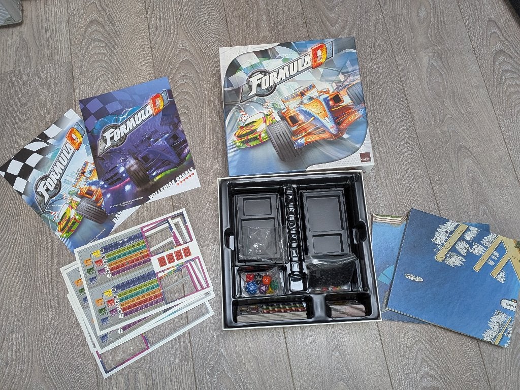 Formula D, Drie of vier spelers, Ophalen of Verzenden, Zo goed als nieuw, Asmodee