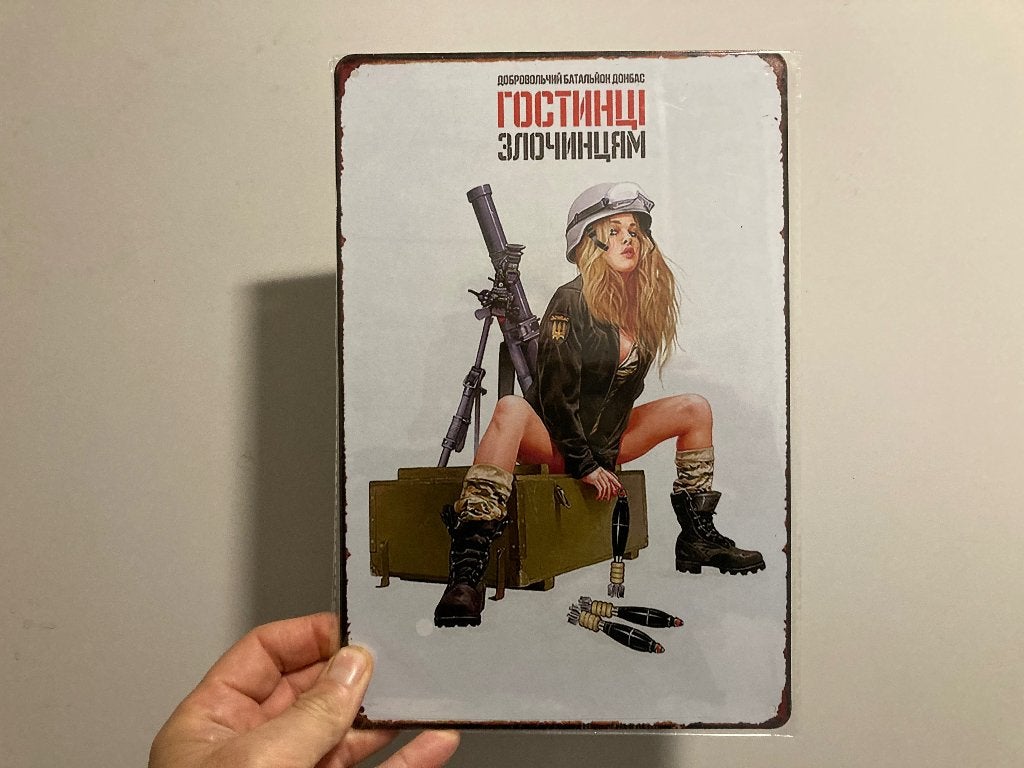 Rusland / Sovjet unie posters metaal, Verzamelen, Posters, Ophalen of Verzenden, Nieuw, A1 t/m A3, Film en Tv