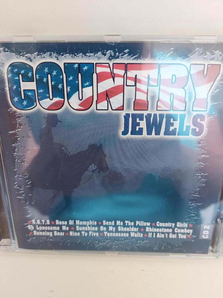 2 CD's  Country Jewels, de nrs. staan in de omschrijving, Ophalen of Verzenden, Zo goed als nieuw