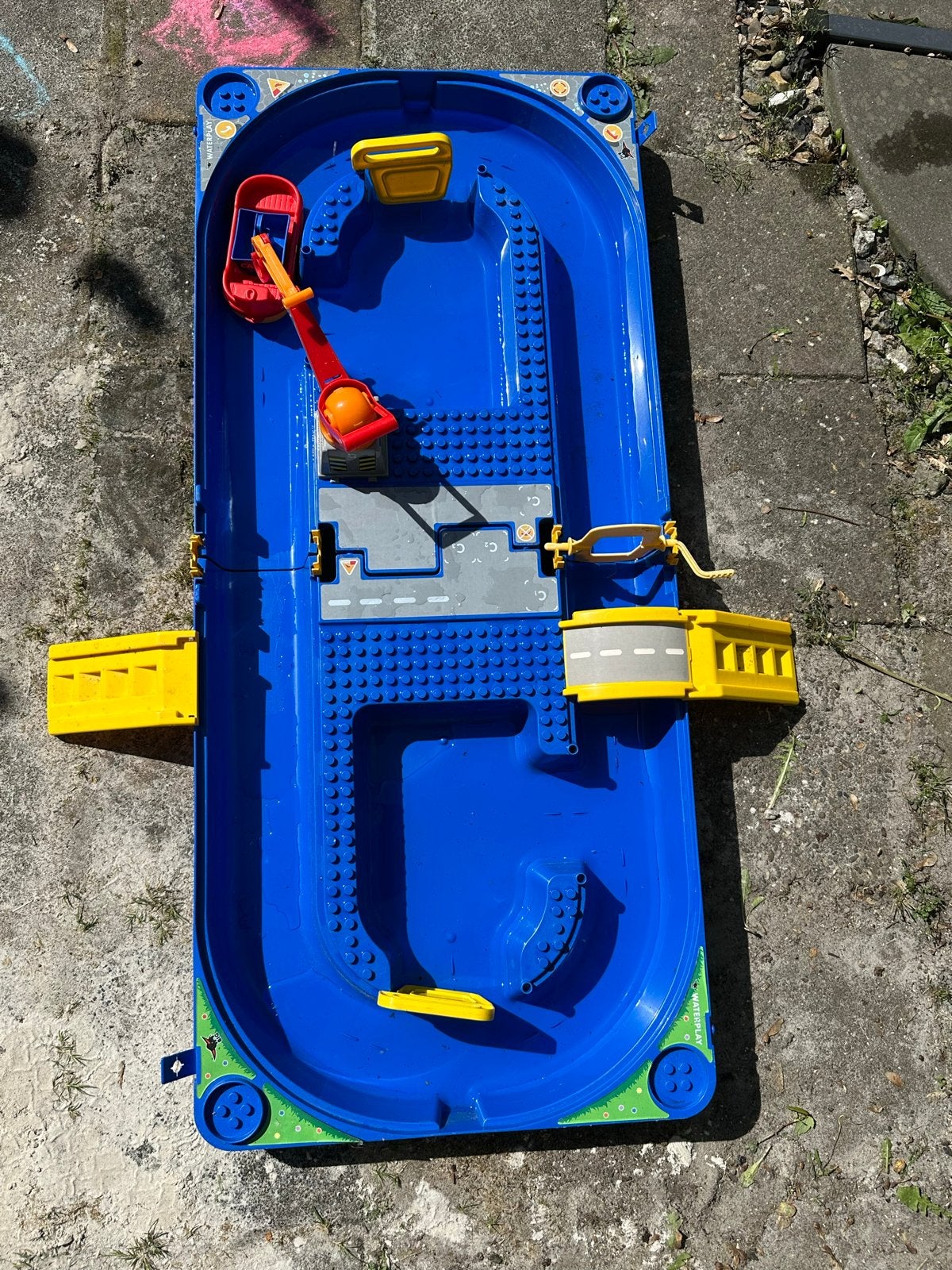 Waterbaan lockbox koffer met oa hijskraan - BIG, Ophalen of Verzenden, Gebruikt
