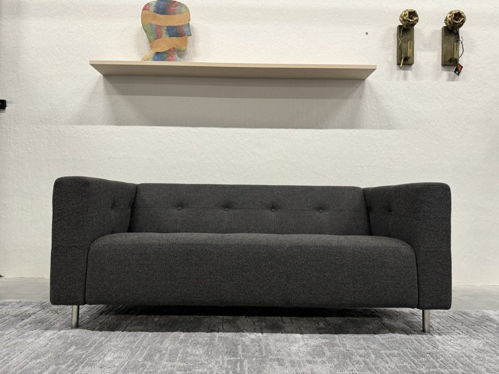 2 Nieuw Gelderland 6111 Bank 2,5 Monza stof Design Bankstel, 150 tot 200 cm, Ophalen of Verzenden, Rechte bank, Info@gelderlanddesign.com