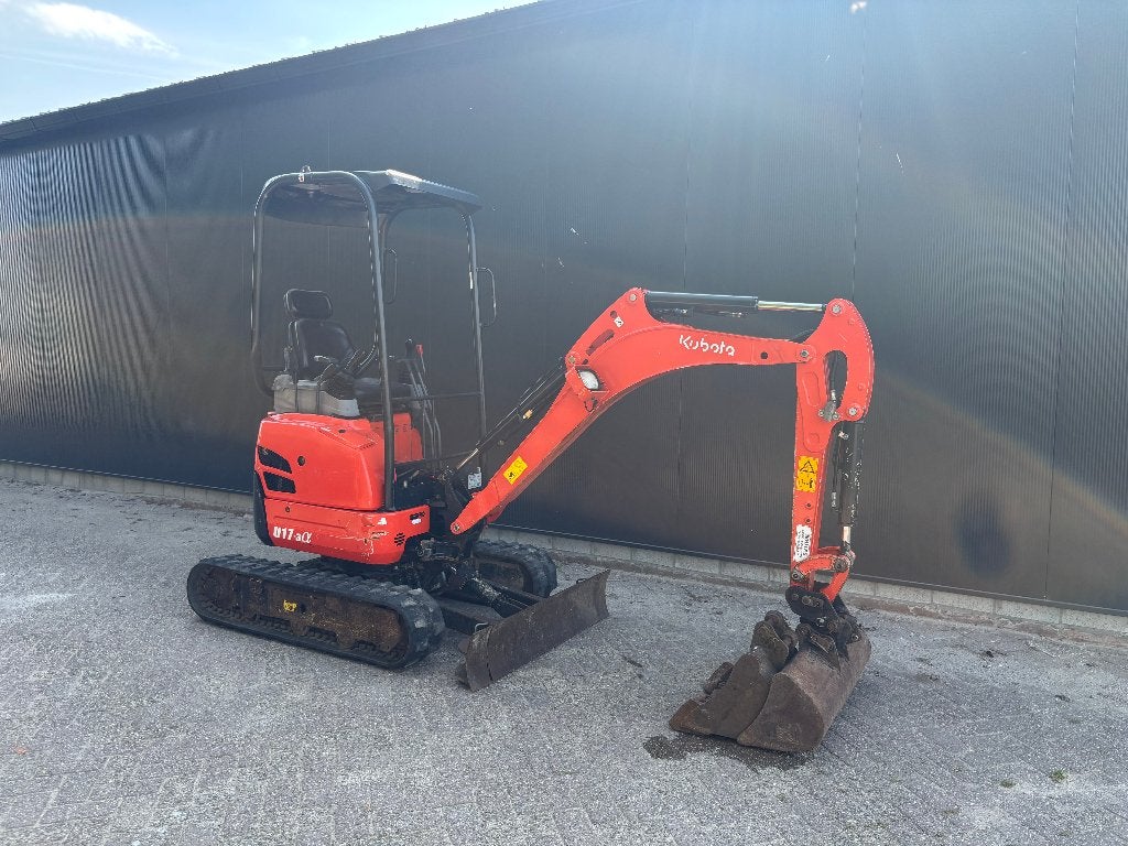 Kubota U17-3 Alpha (2015) | Hitachi ZX19U (2015) Minigraver, Ophalen, Graafmachine