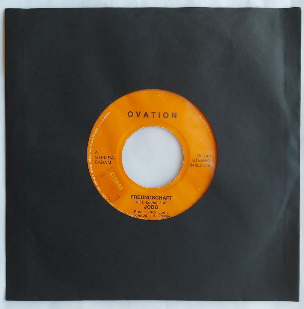 DUITS Jobo - Freundschaft, Cd's en Dvd's, Vinyl Singles, Gebruikt, Single, Pop, 7 inch, Ophalen of Verzenden