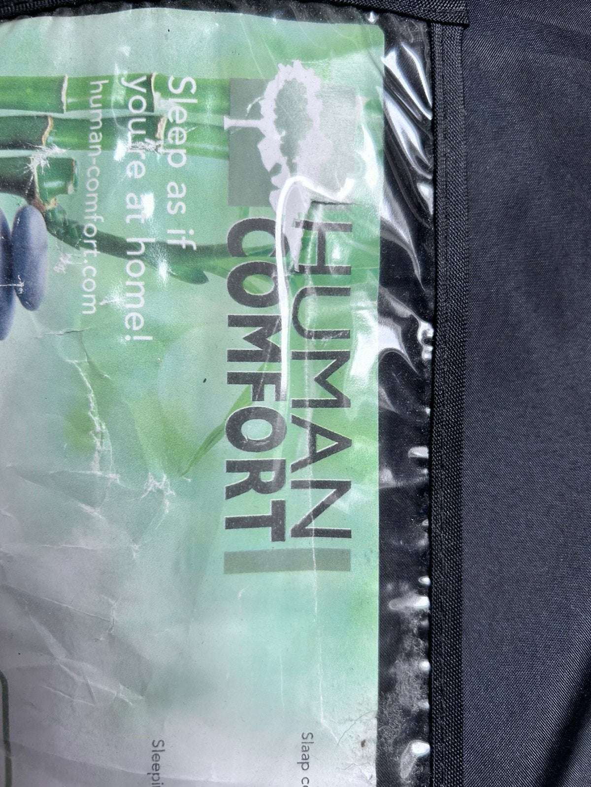 Human comfort matras cover, Ophalen of Verzenden, Gebruikt, 1-persoons